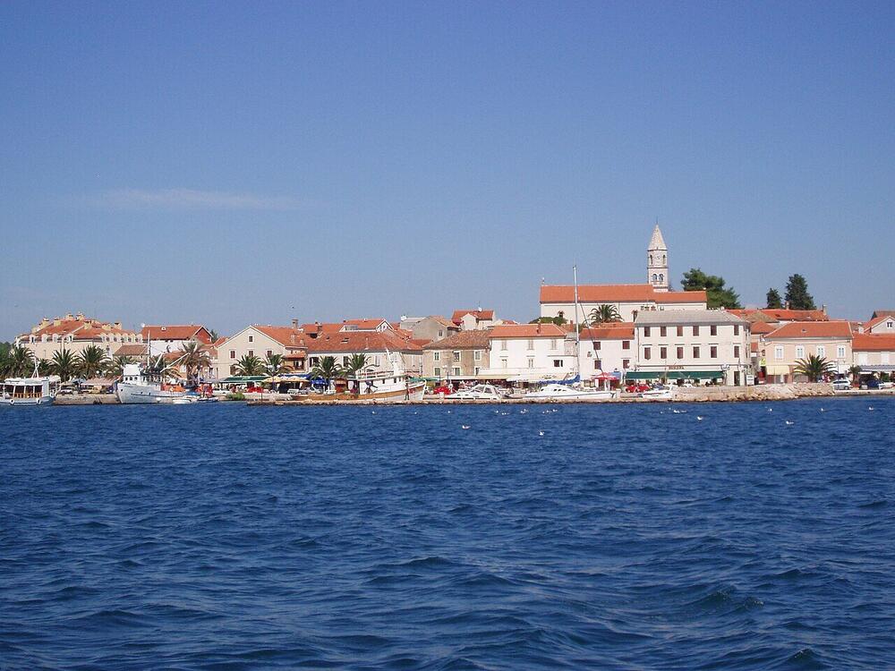 Biograd na Moru — marina and old town on the Adriatic