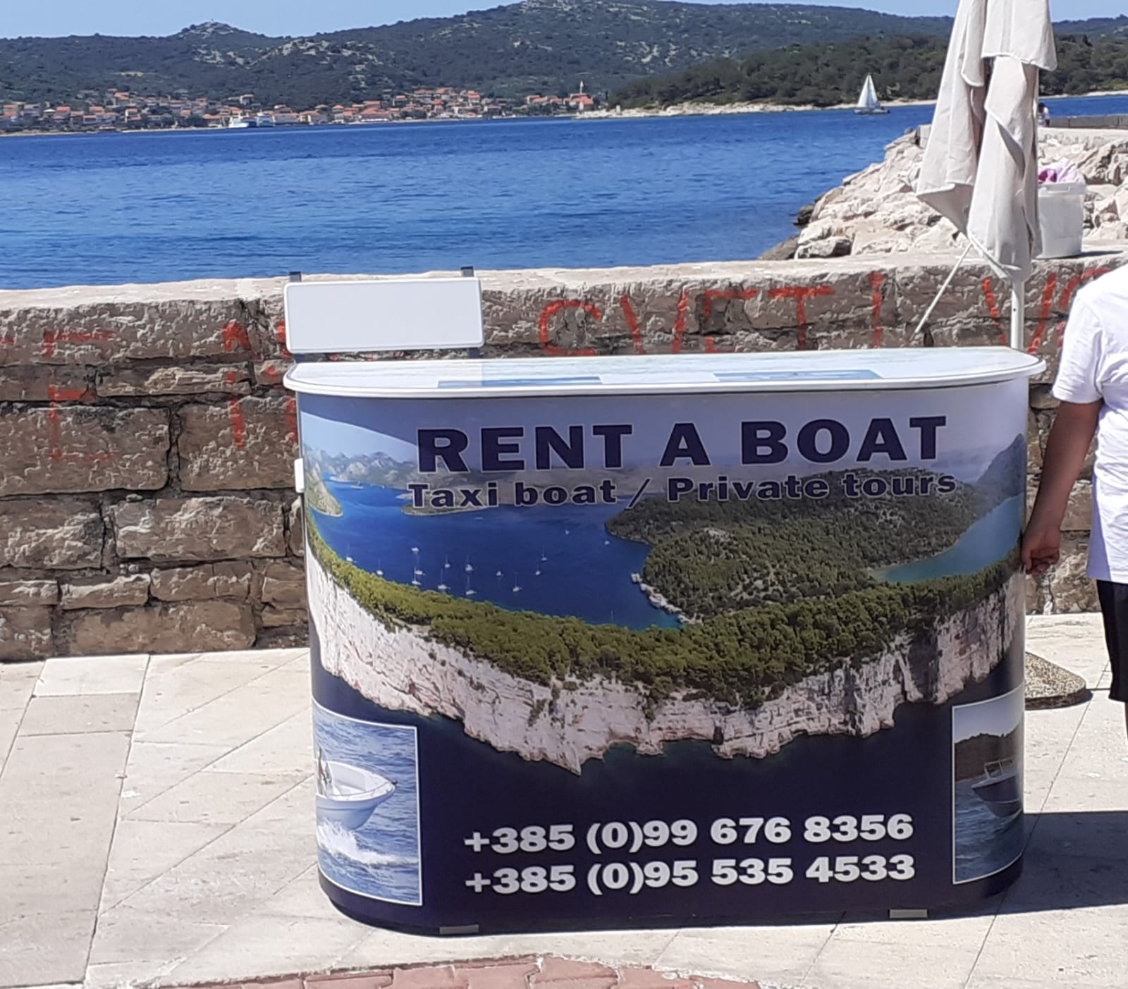 Biograd na Moru — riva and waterfront promenade