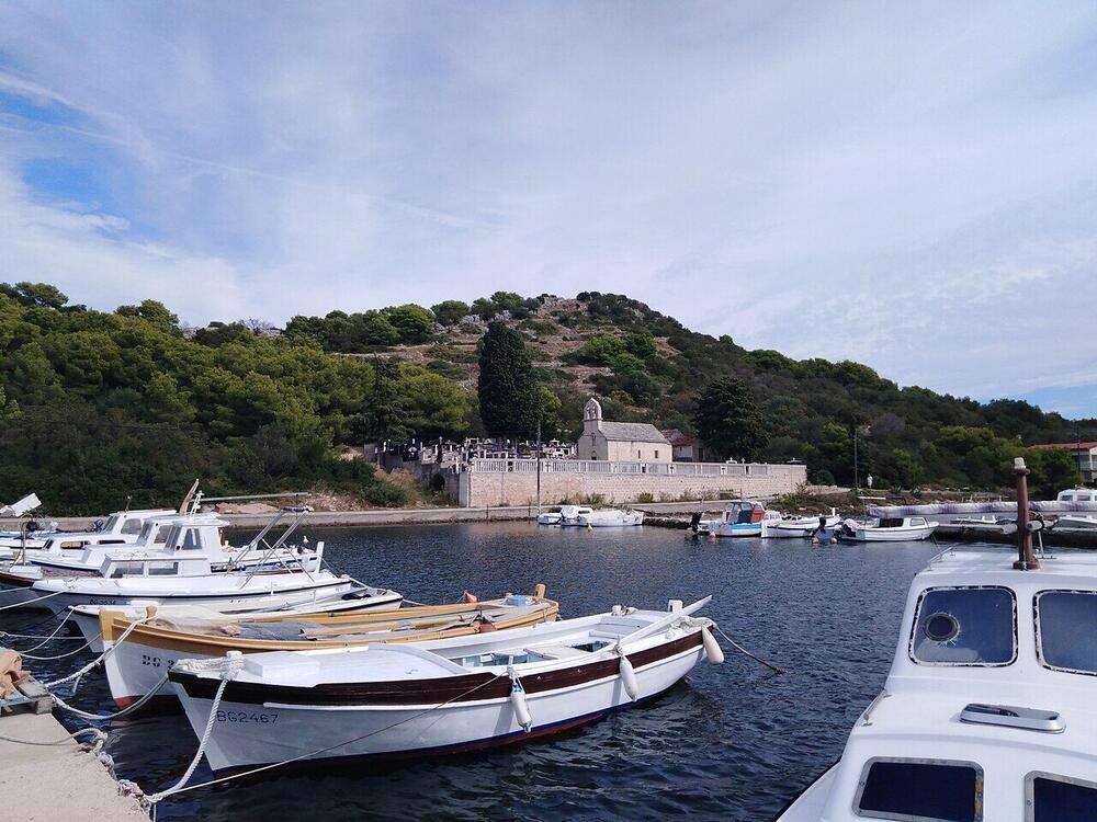 Vrgada island — bay and coastline